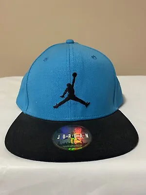 Air Jordan Jumpman Snapback Official Jordan Headwear Turquoise 100% Wool Hat • $27.96