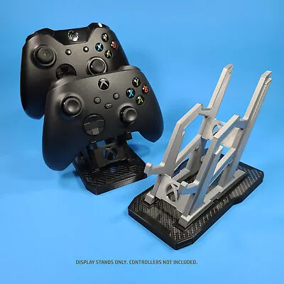 Custom Display Stand For Xbox Series X/S Xbox One/360 DUAL Controllers 3D Print • $22.85