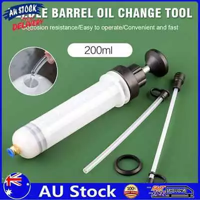 AU 200ml/500ml Car Fluid Extractor Portable Syringe Type Auto Tools (200ML) • $13.87