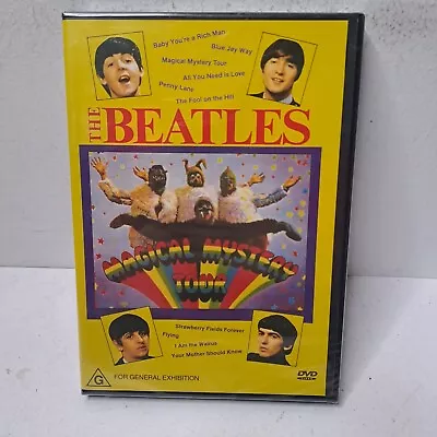 The Beatles Magical Mystery Tour Dvd Region 4 New Sealed (31) • $42.99