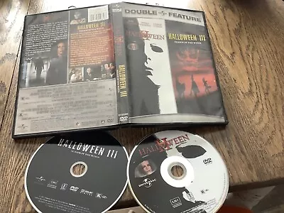 Halloween II / Halloween III: Season Of The Witch Used DVD Horror Free USA Ship • $6.19