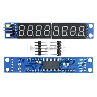 MAX7219 Dot Matrix LED 8-Digit Digital Display Tube Control Module For Arduino • $1.08