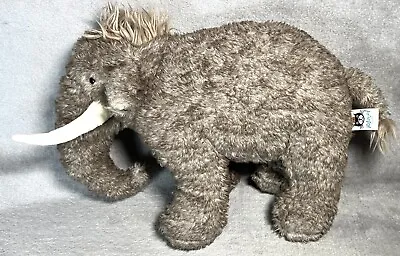 HTF Large Jellycat Cassius Woolly Mammoth Brown Plush Fuzzy Elephant  Tusks • $54.99