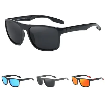 $23.18 • Buy Men's Polarized UV400 Sunglasses Square Driving Outdoor Beach Unisex Goggles New
