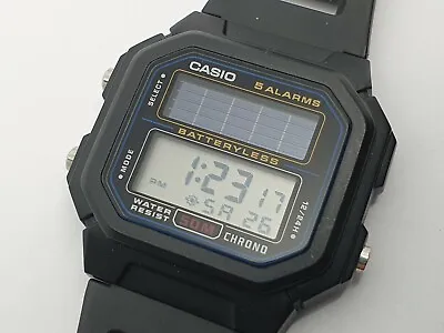 £333 • Buy Vintage CASIO 50m Chrono Sonar 3274 AL 190W Digital Watch
