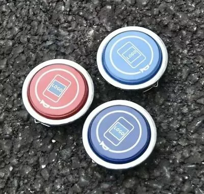 Nardi Horn Button With Logo Black Red Pink Blue Or Dark Blue Color • $25.32