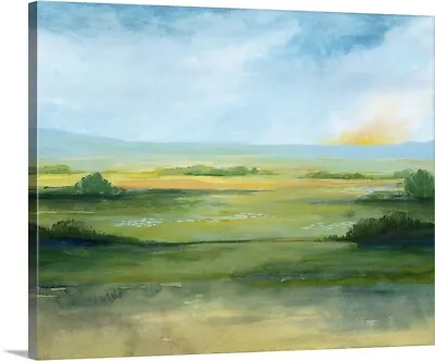 Sunlit Vale I Canvas Wall Art Print Countryside Home Decor • £294.47