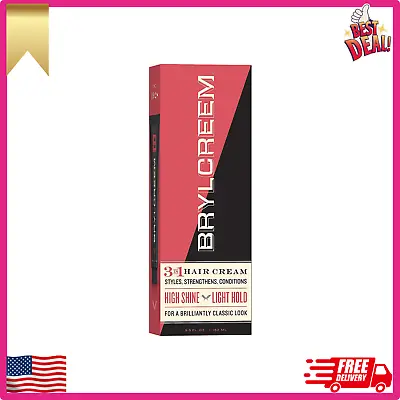 Brylcreem 3-in-1 Original High Shine Men's Hair Cream For Styling Strengthening • $8.49