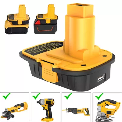 Adapter For Dewalt Milwaukee 18/20V Li-ion Battery Convert To Dewalt 18V Ni Tool • $24.45