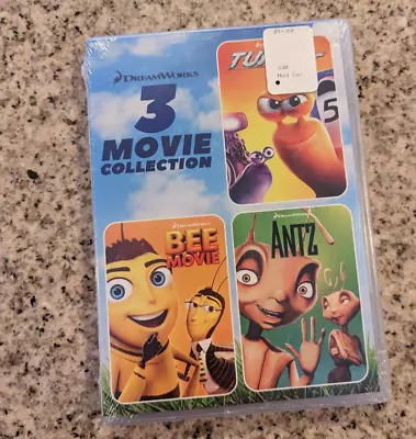 DreamWorks 3 Movie Collection: Turbo / Bee Movie / Antz (DVD) NEW (NEW! • $9.99