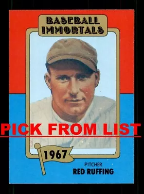 1980-87 Baseball Immortals #11-144 EX-MT/NM Pick From List All PICTURED • $0.99