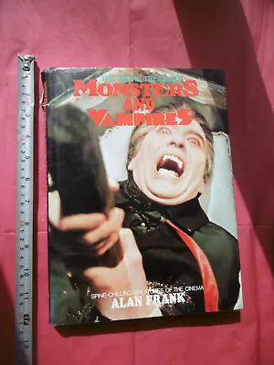 Vintage UK Horror HB Book MONSTERS AND VAMPIRES ~ALAN FRANK. Hammer • £9.99