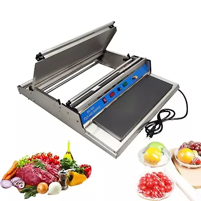 17  450mm Film Wrapper Machine Tray Food Packaging Stretcher Sealer 110V • $112.61