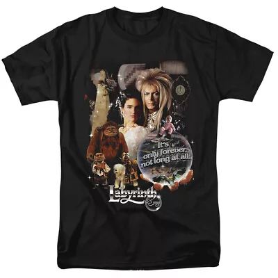 LABYRINTH 25 YEARS OF MAGIC Licensed Adult Men's Graphic Tee Shirt SM-6XL • $22.95