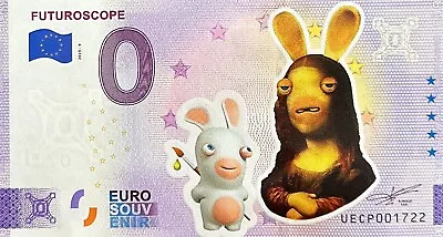 Ticket 0 Euro Futuroscope France Colour 2023 Number Various • £18.27