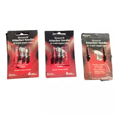 Monarch 8 Attacher Needles For SG & 3020 Avery Dennison Unused In Open Packaging • $19.95