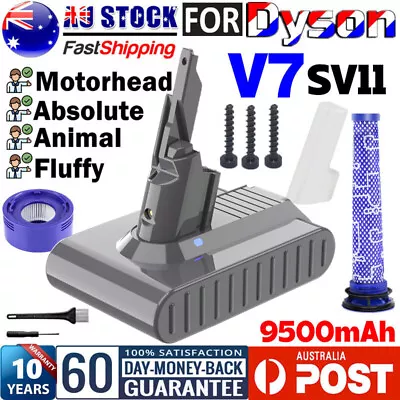 9500mAh Sony Cell Battery For Dyson V7 Animal SV11 V7 Absolute V7 Fluffy Filters • $32.99