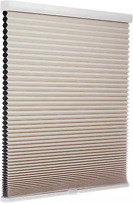 Cellular Shades Cordless Blinds Window Shades Pull Down BlackoutShade Size 24  • $37.24