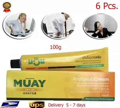 6  X 100g Tubes - Namman Muay Thai Boxing Cream - Massage Cream • $55
