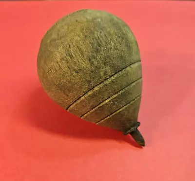 Vintage Wooden Spinning Top Toy • $10