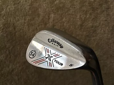 Callaway X Tour Forged 54/13 54° Sand Wedge￼ With Wedge Flex Steel Shaft ￼ • $19.99