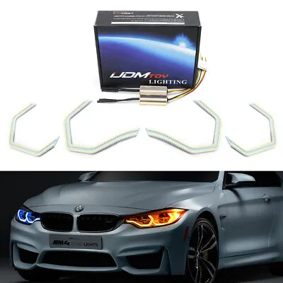 Switchback Concept M4 Iconic Style LED Angel Eye Kit W/Relay Wirings For BMW • $107.99