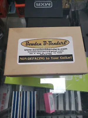 Bowden B And G Bender System For Electric Guitar Non Defacing Install Tele Strat • $275