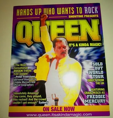 Queen Concert Poster & Handbill 2006 Original  • $14.99