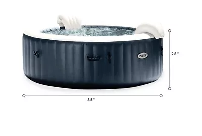 PureSpa™ Plus Bubble Inflatable Hot Tub Set - 6 Person • $250