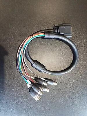 £4.27 • Buy 15 Pin Male Scart To Phono Lead - 2ft / 60 Cm Approx. Brand New 