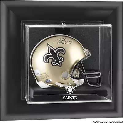 Saints Wall- Mini Helmet Display Case - Fanatics • $79.99