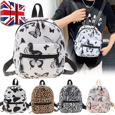 £5.95 • Buy Women Ladies Small Mini Fashion School Backpack Travel Shoulder Bag Rucksack UK