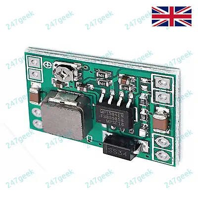 🇬🇧MP1584 Variable Voltage 3A High Efficiency Buck Step Down Regulator Module • £3.69