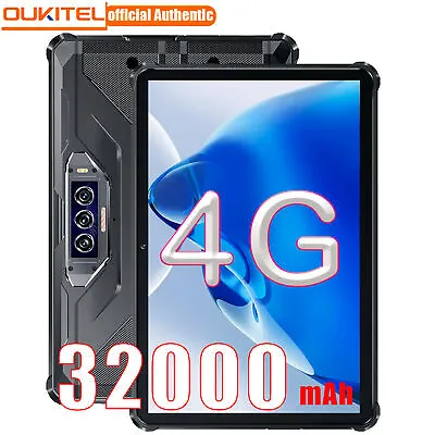 OUKITEL RT7 4G Tablets  Android 13 Rugged Night Vision Tablet 32000mAh 8GB+256GB • $458.88