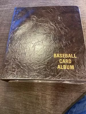 Vintage Baseball Sports Card Collection 2” Album Binder With 81 BCW Pages • $16.95