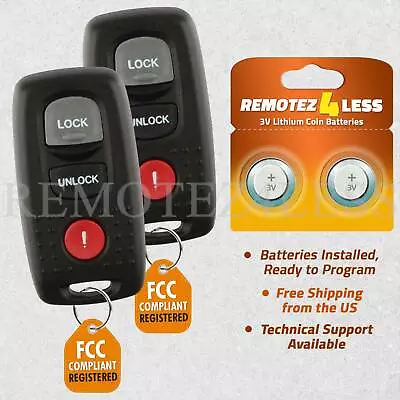 2 For KPU41794 3 Mazda Remote Fob Entry • $19.95