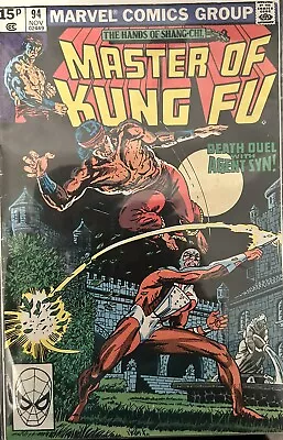 Master Of Kung Fu #94 -  Nov 1980 - Shang-Chi - Marvel Comics • £4.99