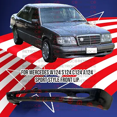 W124 C124 A124 S124 Mercedes Front Frp Lip Splitter For Wald Type 94-96 • $100