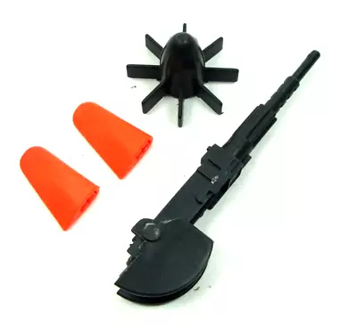 Vintage Gi Joe 1990 Retaliator Chin Gun Blade Tip Rotor Original Hasbro Parts • $19.94