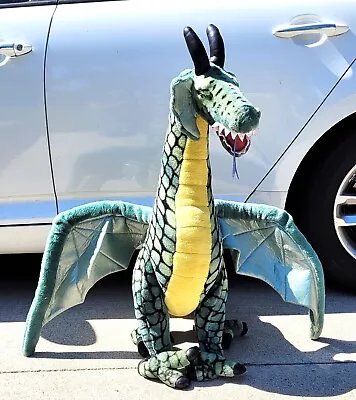 Melissa And Doug Winged Dragon Dinosaur Giant Plush Stuffed Animal • $74.99