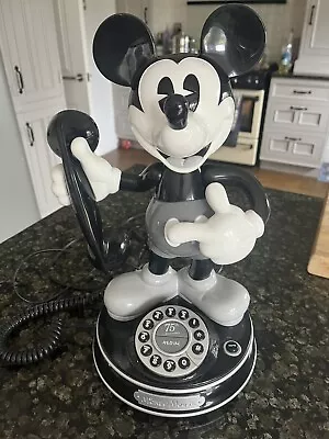 Disney Mickey Mouse 75th Anniversary Limited Edition Animated Telephone • £49.99