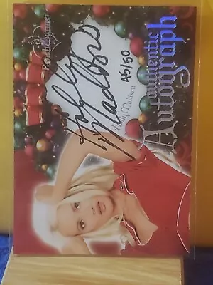 2006 Bench Warmer Holly Madison #45/50 Autograph NM+ • $50.39