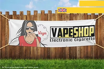 $36.13 • Buy Vape Shop Electronic Cig Heavy Duty PVC Banner Sign 3610