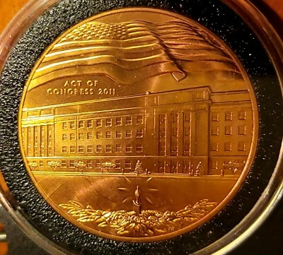 $65.95 • Buy FALLEN HEROES OF NYC , PA, VA 9/11 (3)Bronze Medals 1.5  US Mint Commemoratives 