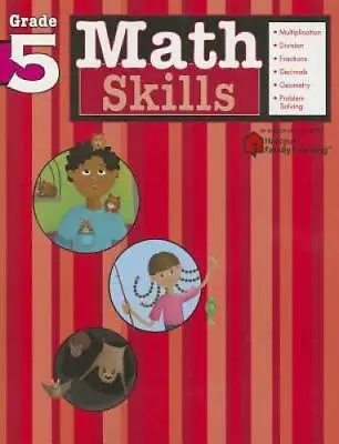 $3.73 • Buy Math Skills: Grade 5 (Flash Kids Harcourt Family Learning) - Paperback - GOOD