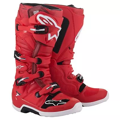 ALPINESTARS Tech 7 MX Boots Size 9 2012014-30-9 • $378.78