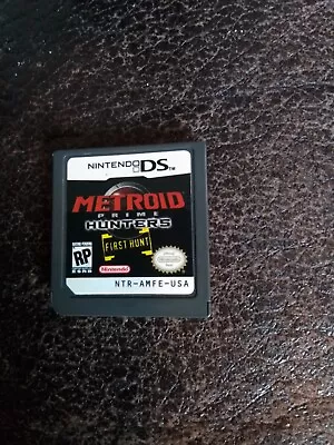 NDS Metroid Prime Hunters First Hunt Nintendo DS 2004 • $6.99