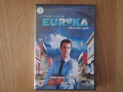 A TOWN CALLED EUREKA COMPLETE SEASON 1 DVD - 3 Disc Set Excellent Condition • £2.99