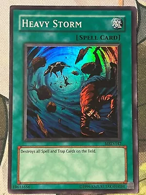 Yugioh - Heavy Storm - MRD-142 - Super Rare - Original Print Metal Raiders • $4.99