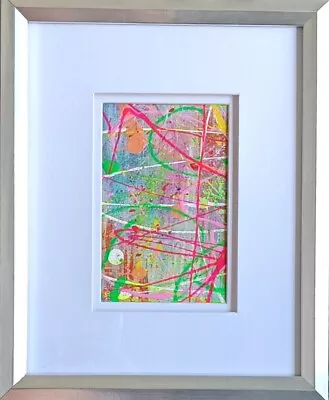 Abstract Modern Painting + Free Frame  • $35